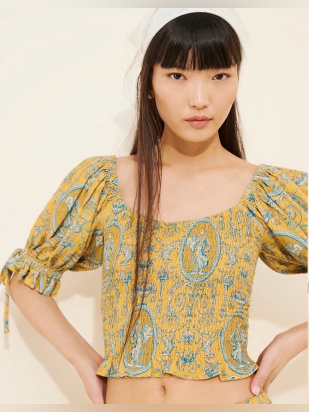 Nuuly x Bridgerton collection Penelope top